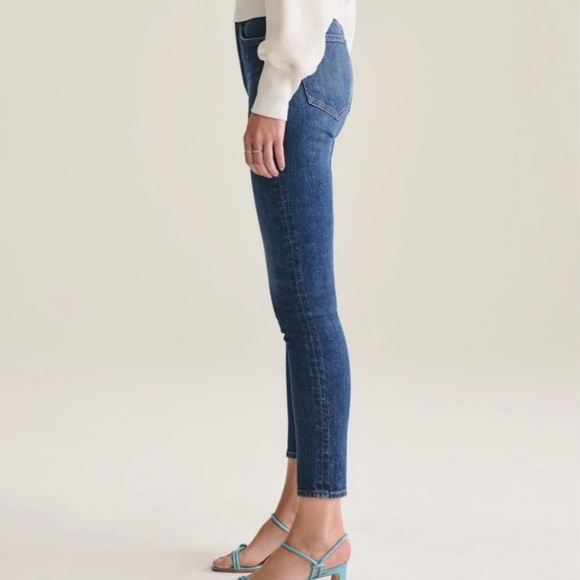 AGOLDE Nico High Rise Slim in Fixation - Picture 2 of 10